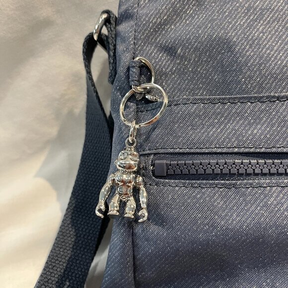 NWOT  Blue Gray Crossbody Bag - Picture 3 of 16